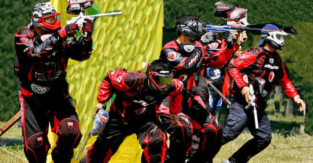 Paintball tournament rules